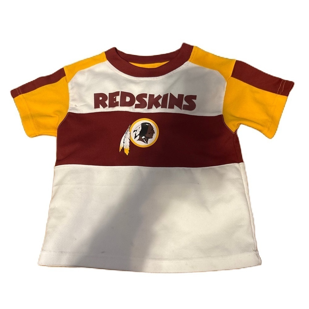 Washington Redskins Jersey Shirt 4T Kids NFL Football Retired Logo